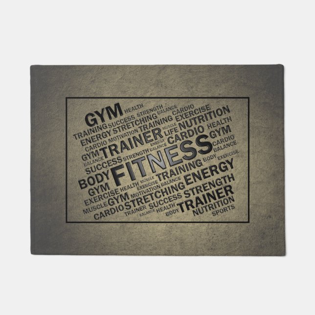 Fitness Centre Doormat (Front)