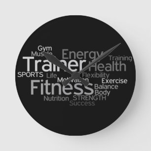Fitness Centre/Personal Trainer Wall Clock