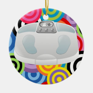 Fitness! Ceramic Ornament