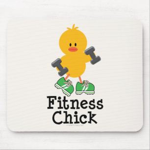 Fitness Chick Mousepad
