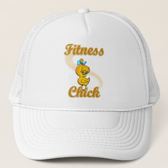 Fitness Chick Trucker Hat (Front)