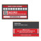 Fitness Class Business Card 10 Class Pass Card