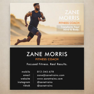 Fitness Coach Business Card