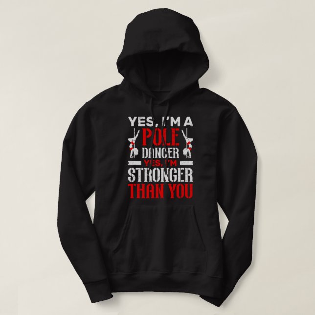 Fitness Dancer Dance Instructor 1 Hoodie (Design Front)
