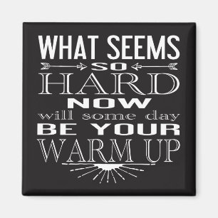 Fitness Dancer Motivational Quote Magnet