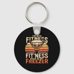 Fitness Deer In My Zer Deer Hunting Keychain