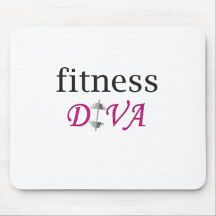 Fitness Diva Mouse Pad