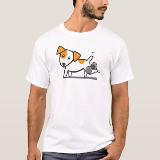 fitness dog weight training T-Shirt