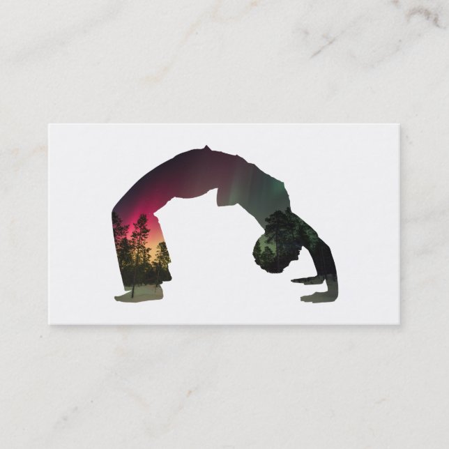 fitness double exposure loyalty program card (Front)