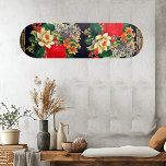 Fitness Freak Floral Garden Roses Sportsperson  Skateboard<br><div class="desc">Perfect for fitness freaks,  sports person and skateboarders. This yoga mat can double up as meditation mat. Designed for a amateur and expert both,  you will love the artistic side. The illustration features roses,  foliage,  greenery</div>