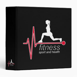 Fitness girl binder