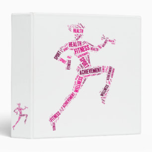 Fitness girl binder