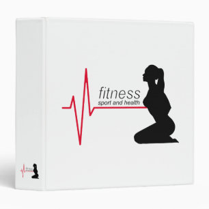Fitness girl binder