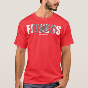 Fitness  Gorilla Beast On  Gym Motivation Fitness  T-Shirt