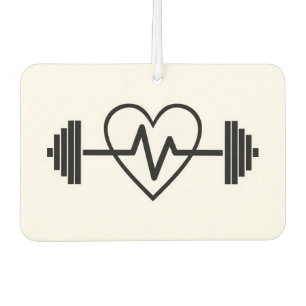 FITNESS GYM IS LIFE AIR FRESHENER