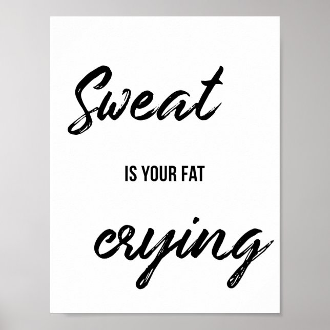 Fitness, Gym, Workout Motivational Wall Decor (Front)