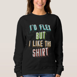 Fitness Gym Workout Weightlifting Barbell Exercise Sweatshirt