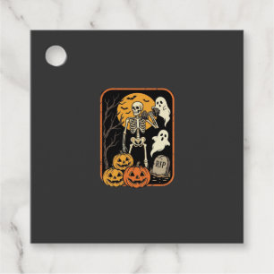 Fitness Halloween Skeleton Ghost Pumpkin Workout D Favour Tags