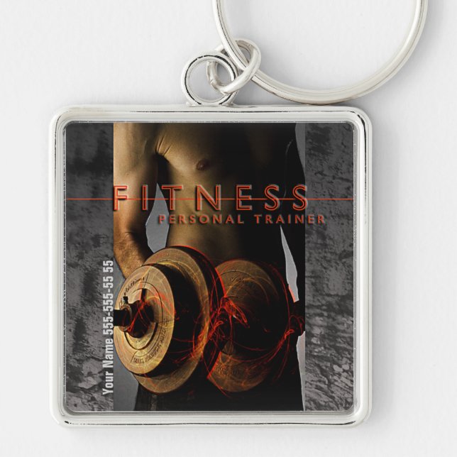 Fitness - Keychain (Front)