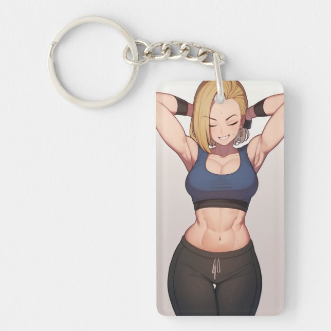 Fitness Keychain (Front)