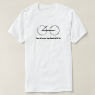 Fitness lovers cycle exercise  T-Shirt