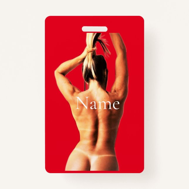 Fitness Model Tanlines Thunder_Cove  Badge (Front)