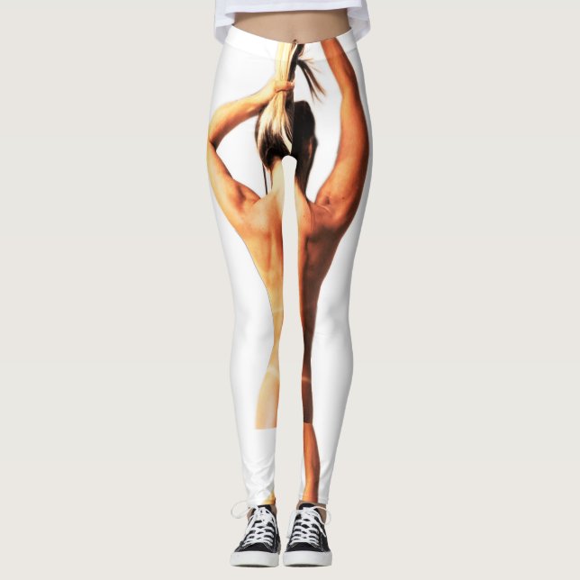 Fitness Model Tanlines Thunder_Cove  Leggings (Front)