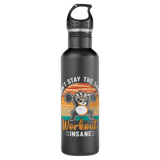 Fitness Motivational Gym Work out Strength Workout 710 Ml Water Bottle (Front)