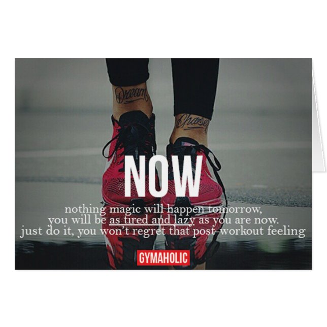 Fitness Motivationnelle (Devant horizontal)