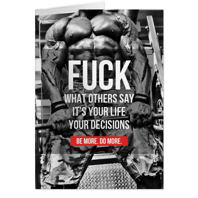 Fitness Motivationnelle (Devant)