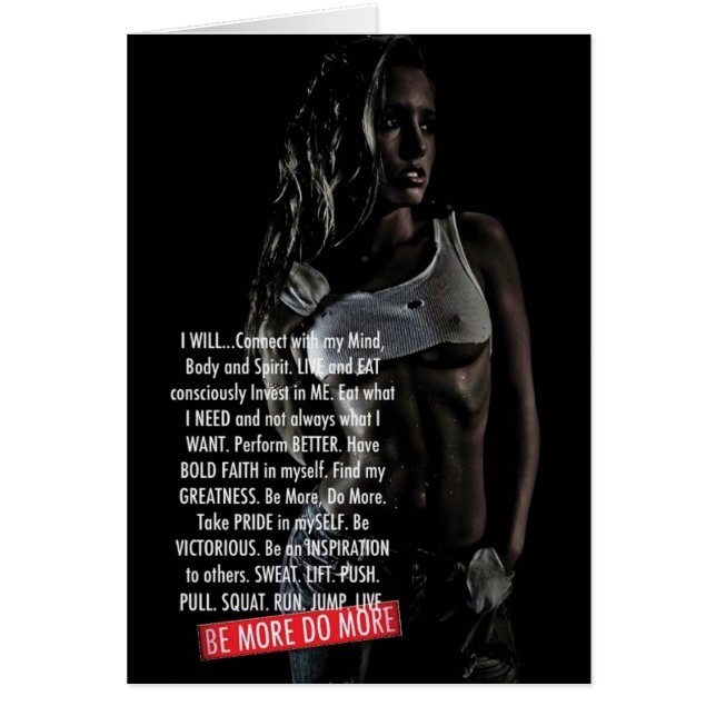 Fitness Motivationnelle (Devant)