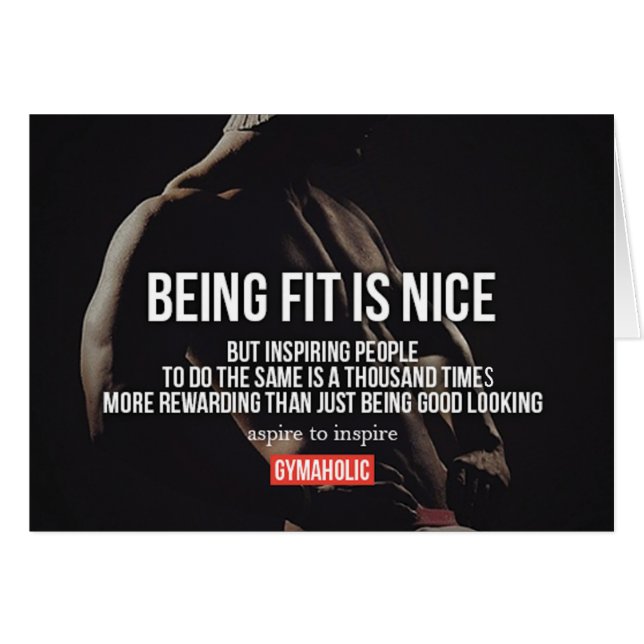 Fitness Motivationnelle (Devant horizontal)