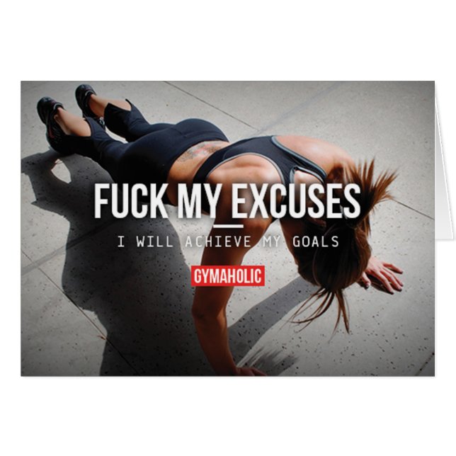 Fitness Motivationnelle (Devant horizontal)