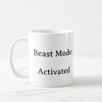 Fitness Mug - Mode Bête Activé Gym Motivation