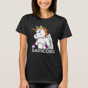 Fitness Muscle Gains Gym Workout Bodybuilding Clot T-Shirt