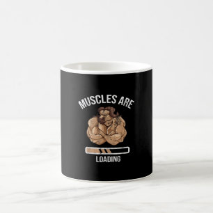 Fitness Muscle Loading Bullock Ox Sport Gym Coffee Mug