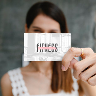 Fitness Personal Health   Gym Owner Trainer Appointment Card