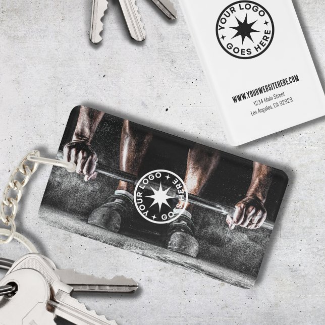 Fitness Personal Trainer Salle de gym (Fitness Exercise Weightlifter Personal Trainer Gym Keychain)