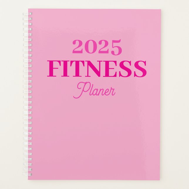 Fitness Planner 2025 (Front)