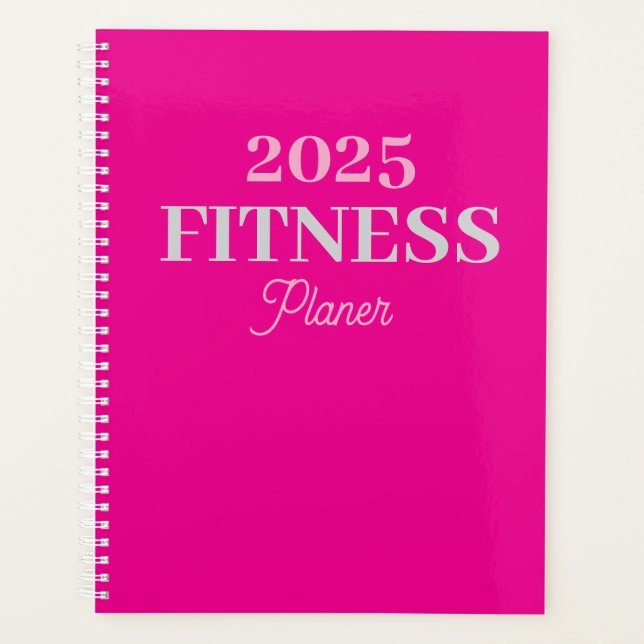 Fitness Planner 2025 (Front)