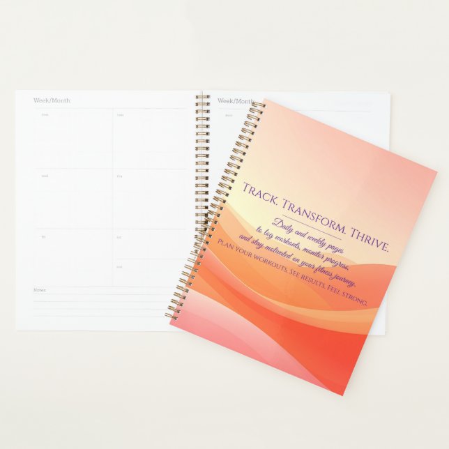 Fitness Planner – Track Workouts, Stay Motivated (Display)