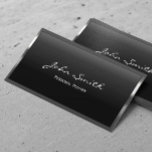 Fitness Professional Metal Frame Personal Trainer Business Card<br><div class="desc">Cool Metal Border Trainer Business Card.</div>