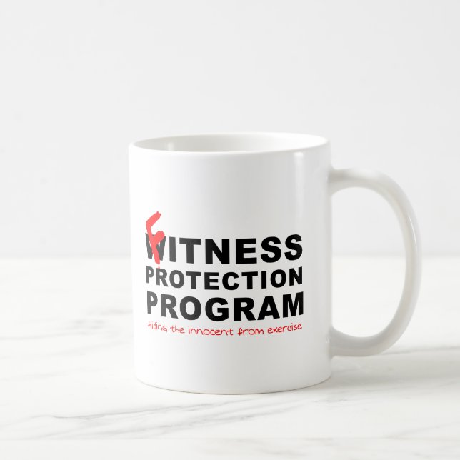 Fitness Protection Funny Mug (Right)
