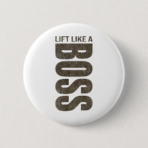 Fitness Quote Y2k Gym Training Ck Print Yoga Sport 2 Inch Round Button