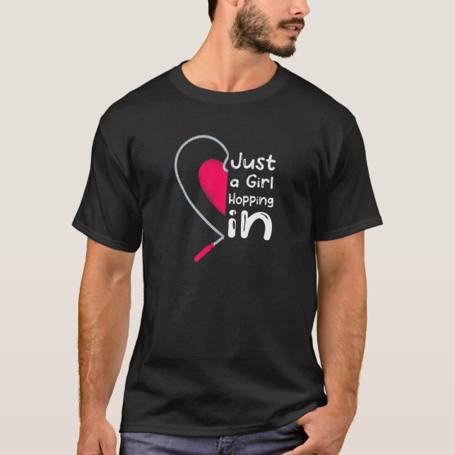 Fitness Roping  Jumping Rope Skipping Women  9 T-Shirt (Front)