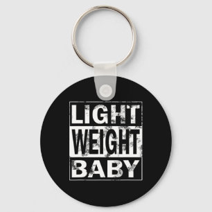 Fitness Saying Kraftsport - Light Weight Ba  Keychain