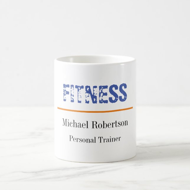 Fitness Sport Professional Trainer  Coffee Mug (Center)