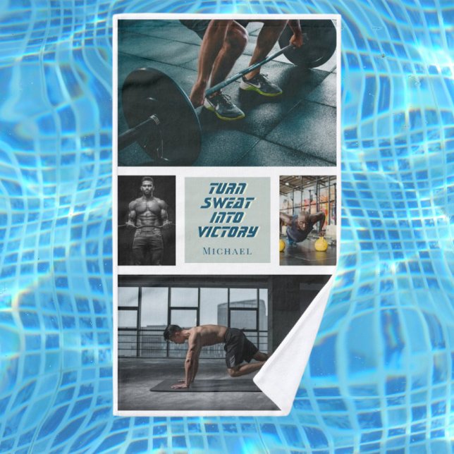 Fitness studio gym coach hand towel (Creator Uploaded)