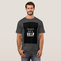 Fitness T-shirt squat