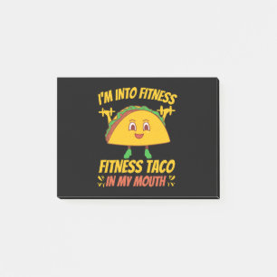 Fitness Taco Exercise Gym Post-it Notes